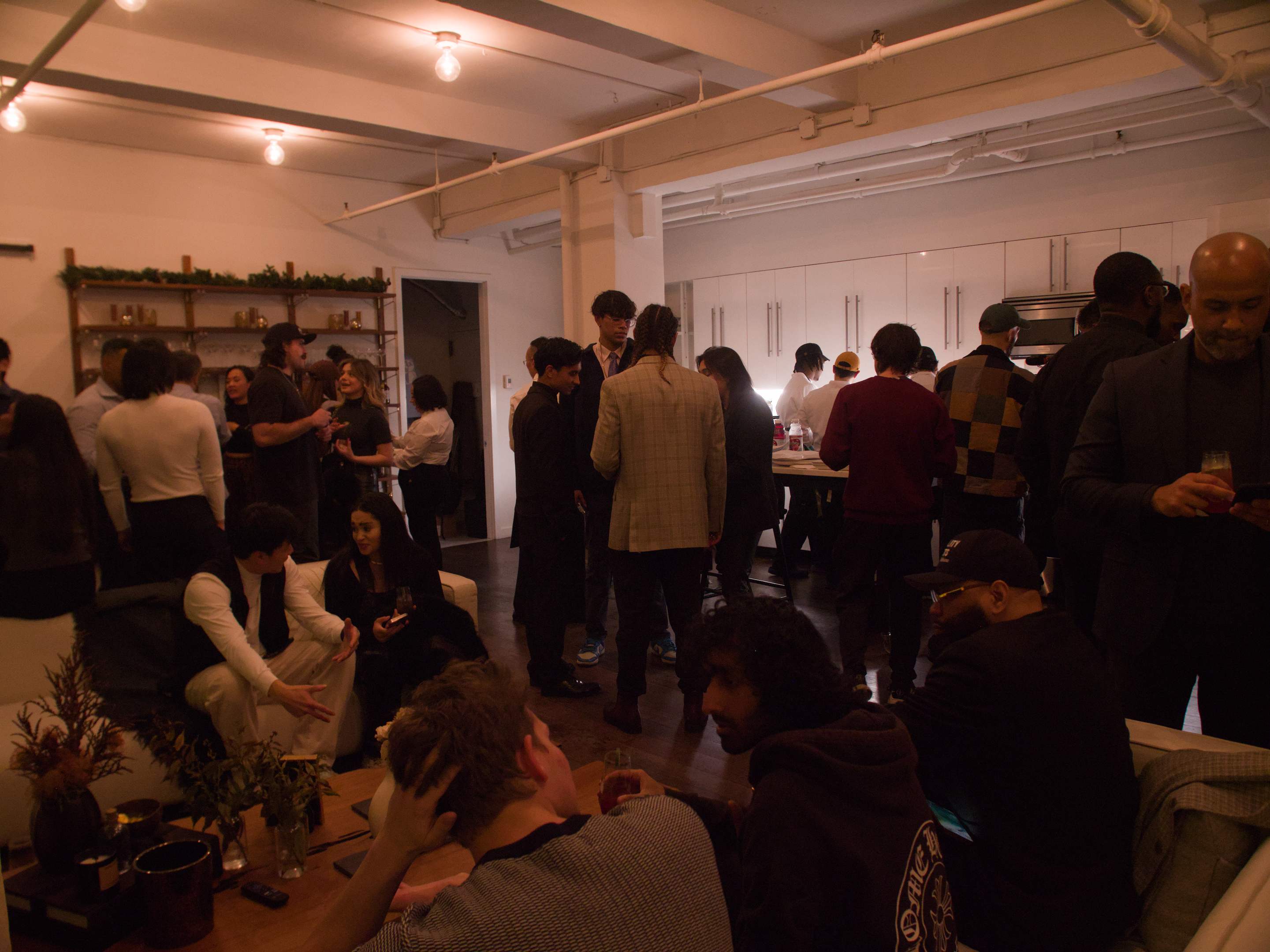Loft networking event